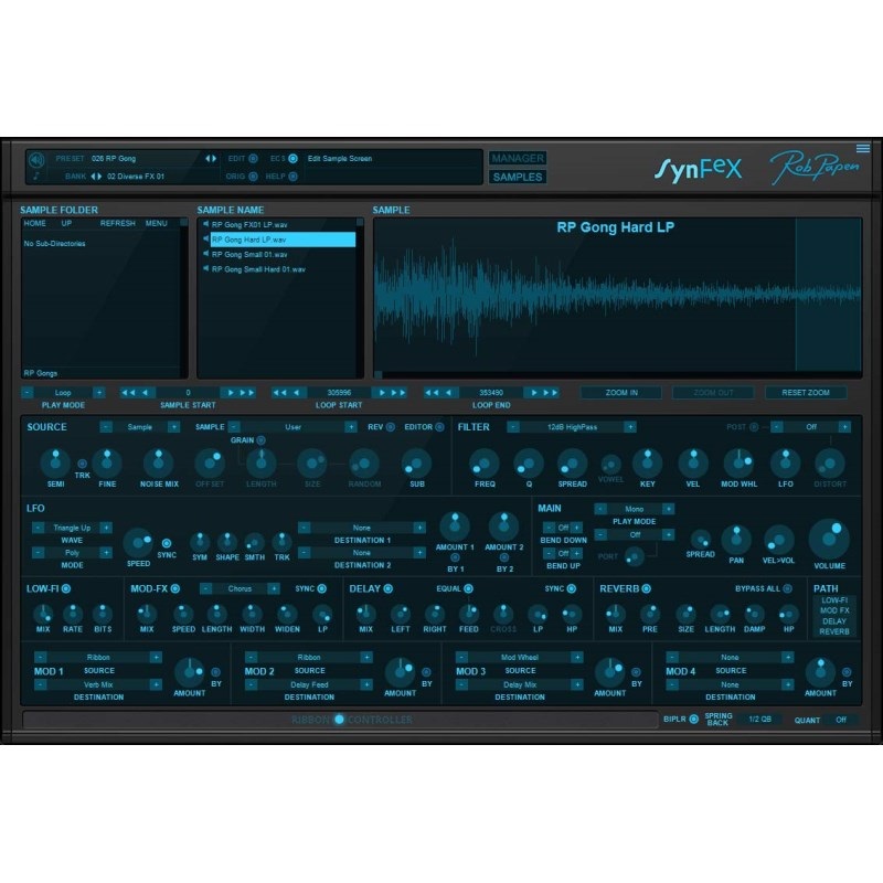 Rob Papen SynFeX (ロブパペン)(ソフトシンセ)(代引不可)(オンライン納品) 画像5