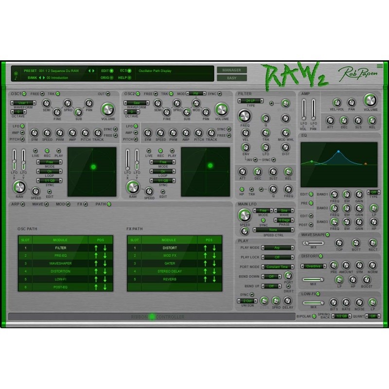 Rob Papen RAW 2 (ロブパペン)(ソフトシンセ)(代引不可)(オンライン納品) 画像5