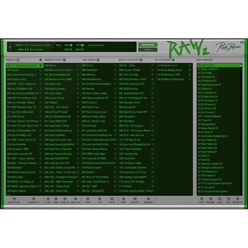 Rob Papen RAW 2 (ロブパペン)(ソフトシンセ)(代引不可)(オンライン納品) 画像6