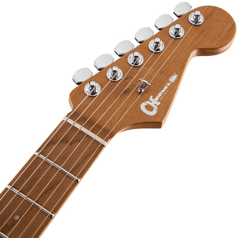 Charvel Pro-Mod Series DK24 HH 2PT CM QM (Chlorine Burst/Caramelized Maple) 画像4