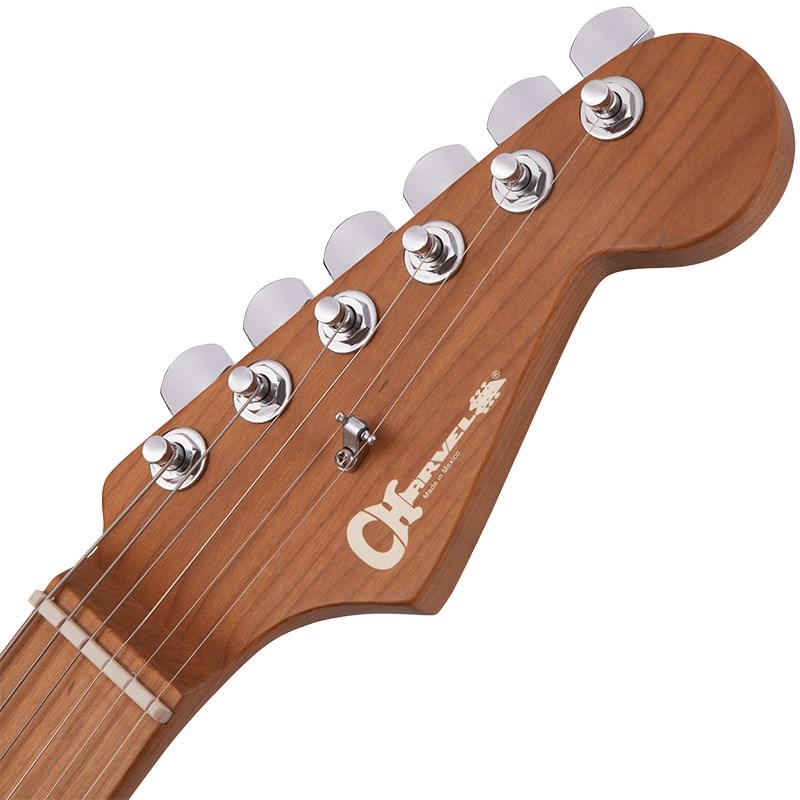 Charvel Pro-Mod Series DK22 SSS 2PT CM (Gloss Black/Caramelized Maple) 画像4