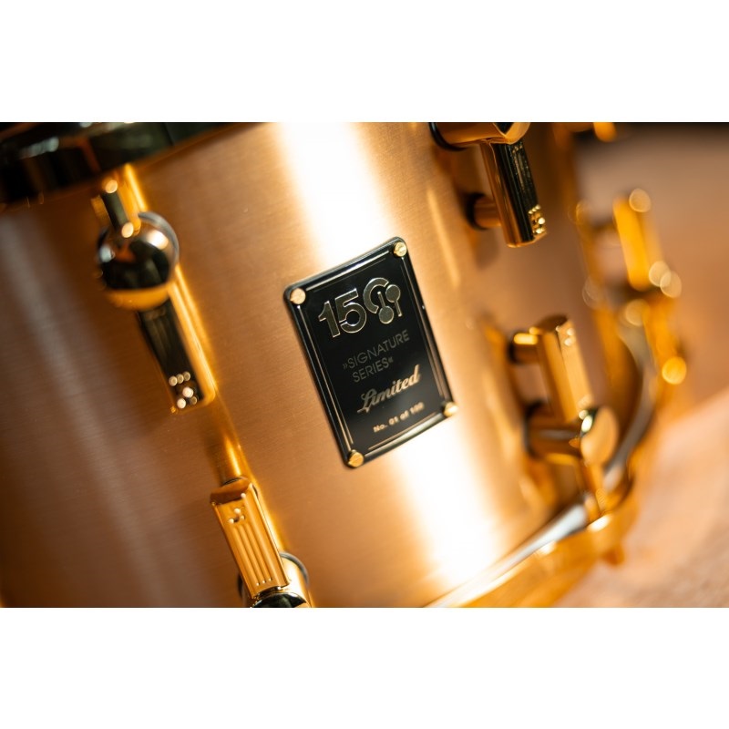 SONOR 【2025年8月頃入荷予定】150th Signature Cast Bronze Snare Drum 画像3