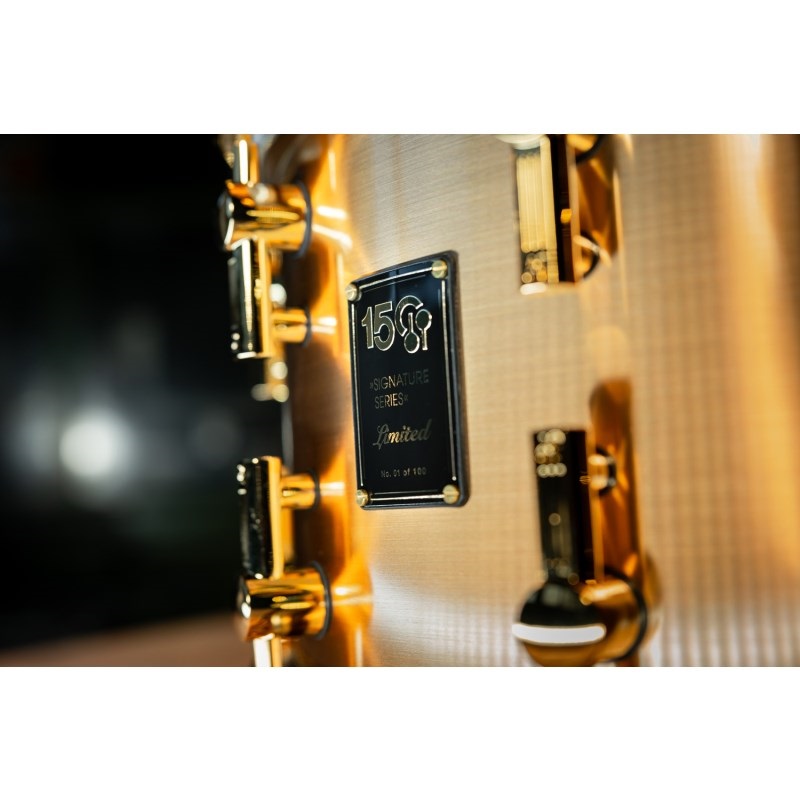 SONOR 【2025年8月頃入荷予定】150th Signature Cast Bronze Snare Drum 画像4