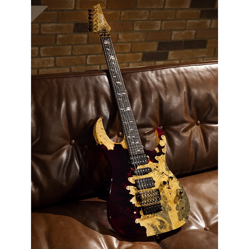 Ibanez Ikebe 50th Anniversary j-custom IKRG50TH Buckeye Burl Ibanez Ikebe 50th Anniversary j-custom IKRG50TH Buckeye Burl