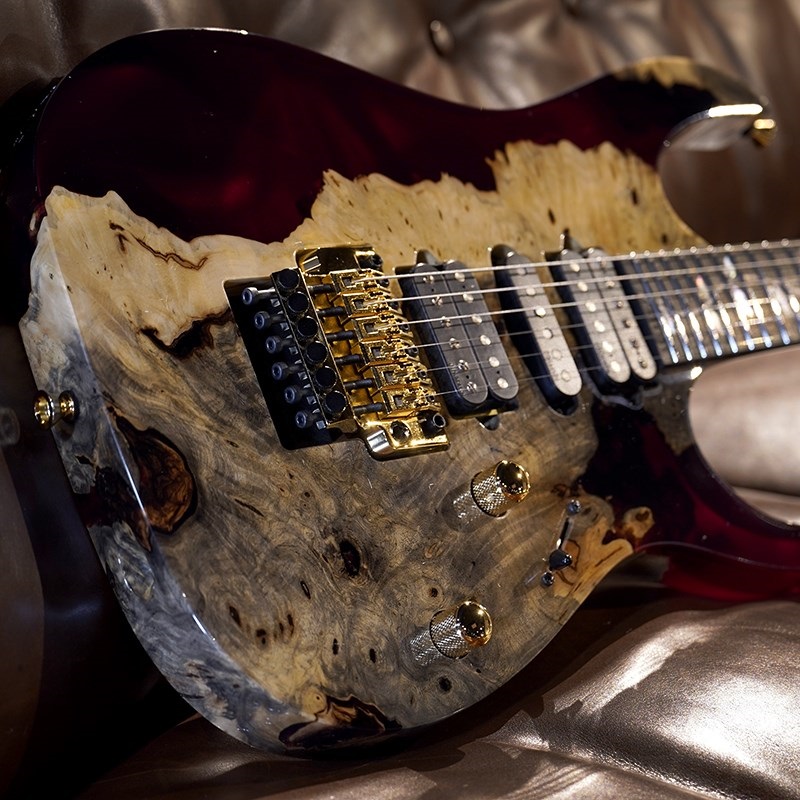 Ibanez Ikebe 50th Anniversary j-custom IKRG50TH Buckeye Burl