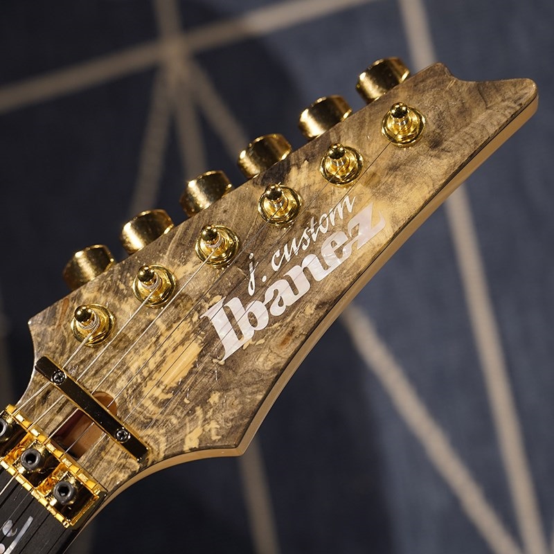 Ibanez Ikebe 50th Anniversary j-custom IKRG50TH Buckeye Burl (Red Reisn) SN.A25305 画像8