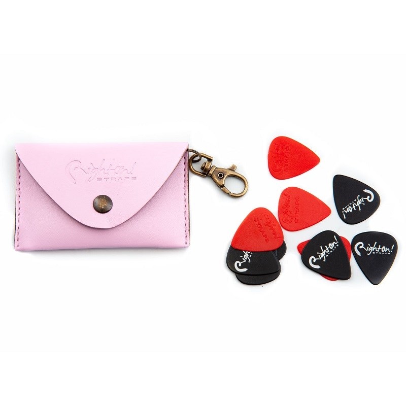 RIGHTON STRAPS 【創業50周年大決算SALE】 BIG PICK POUCH PLAIN(Pink) 画像1