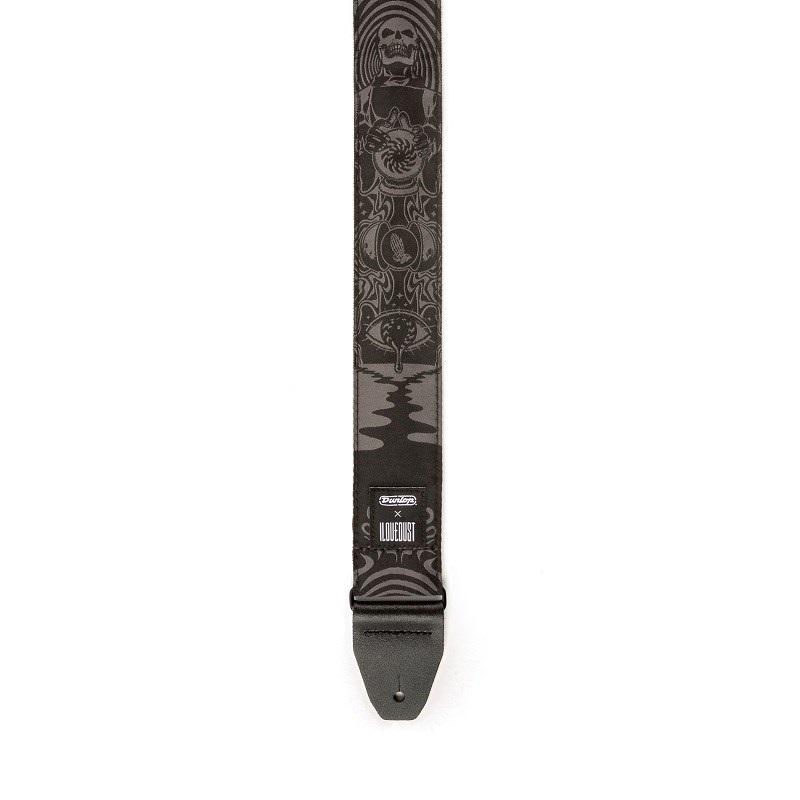Dunlop (Jim Dunlop) I Love Dust Jacquard Straps  ENDLESS MIDNIGHT (ILD13) 画像2