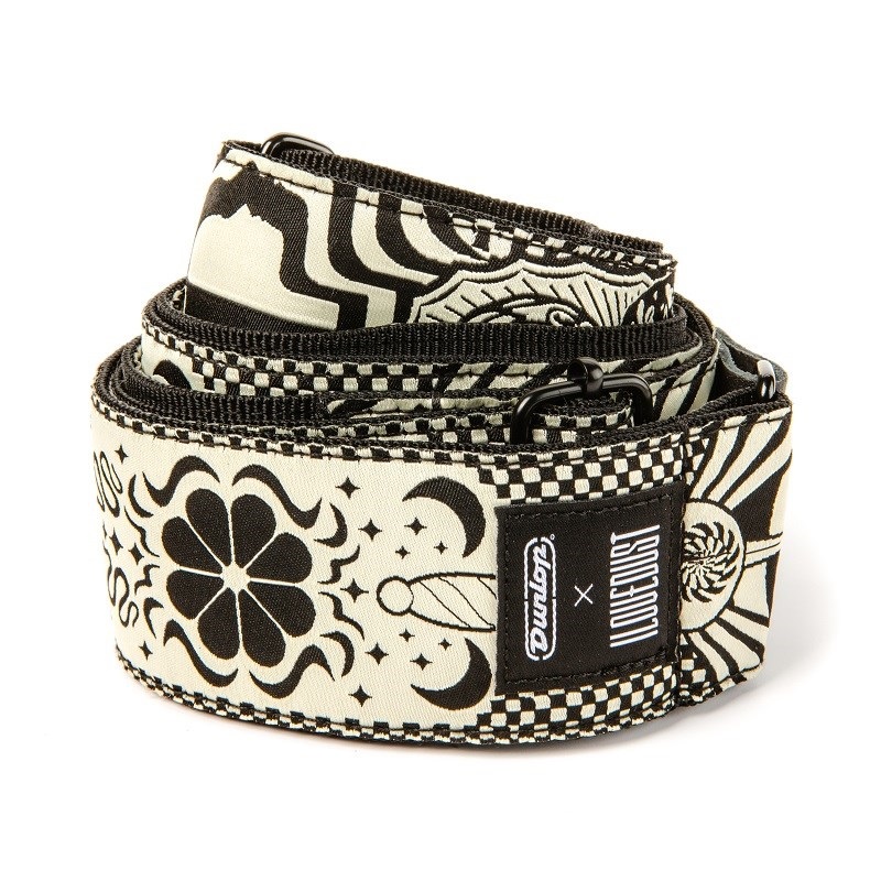 Dunlop (Jim Dunlop) I Love Dust Jacquard Straps NIGHT SPELLS
