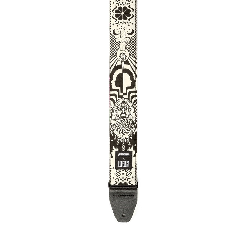 Dunlop (Jim Dunlop) I Love Dust Jacquard Straps NIGHT SPELLS