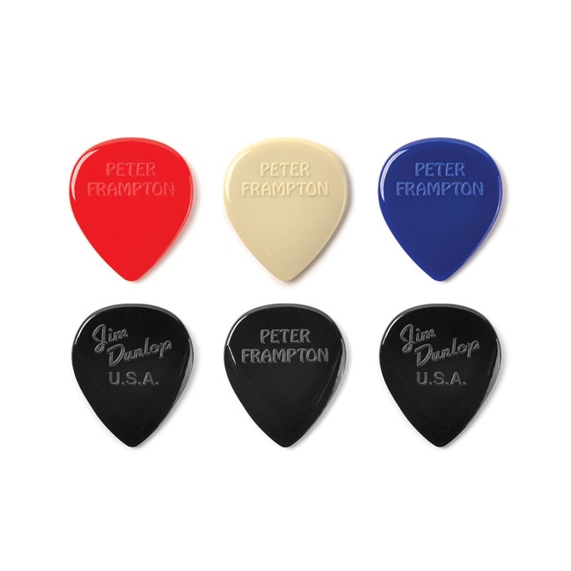 Dunlop (Jim Dunlop) PETER FRAMPTON VINTAGE JAZZ TEARDROP PICK [PF599P] 画像2