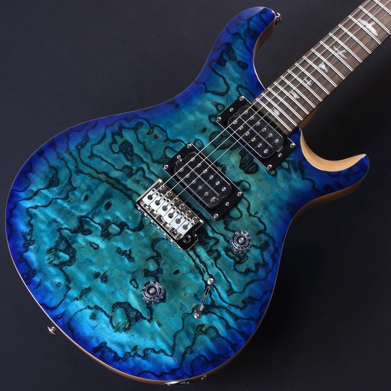 P.R.S. SE Custom 24 Burled Ash Limited Edition (Lake Blue) #CTI G108670 画像2
