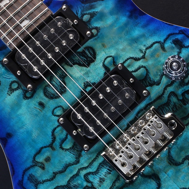 P.R.S. SE Custom 24 Burled Ash Limited Edition (Lake Blue) #CTI G108670 画像3