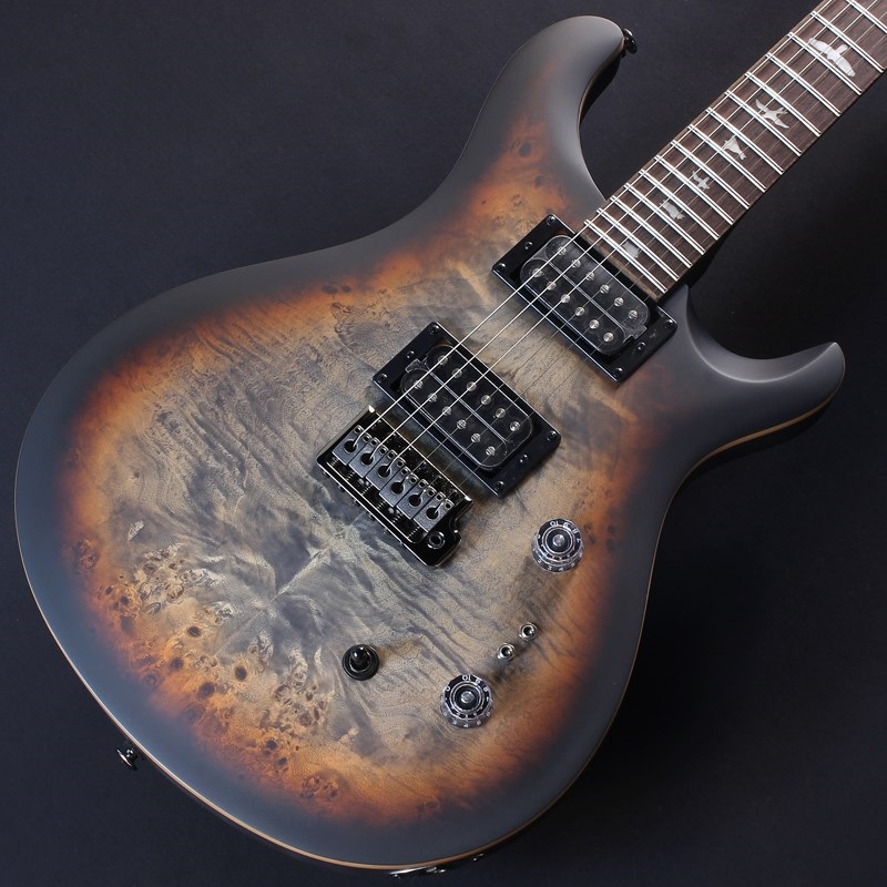 P.R.S. SE Custom 24-08 Poplar Burl Limited Edition (Charcoal Cherry Midnight Burst) #CTI G109251 画像2