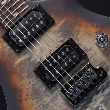 P.R.S. SE Custom 24-08 Poplar Burl Limited Edition (Charcoal Cherry Midnight Burst) #CTI G109251 画像6