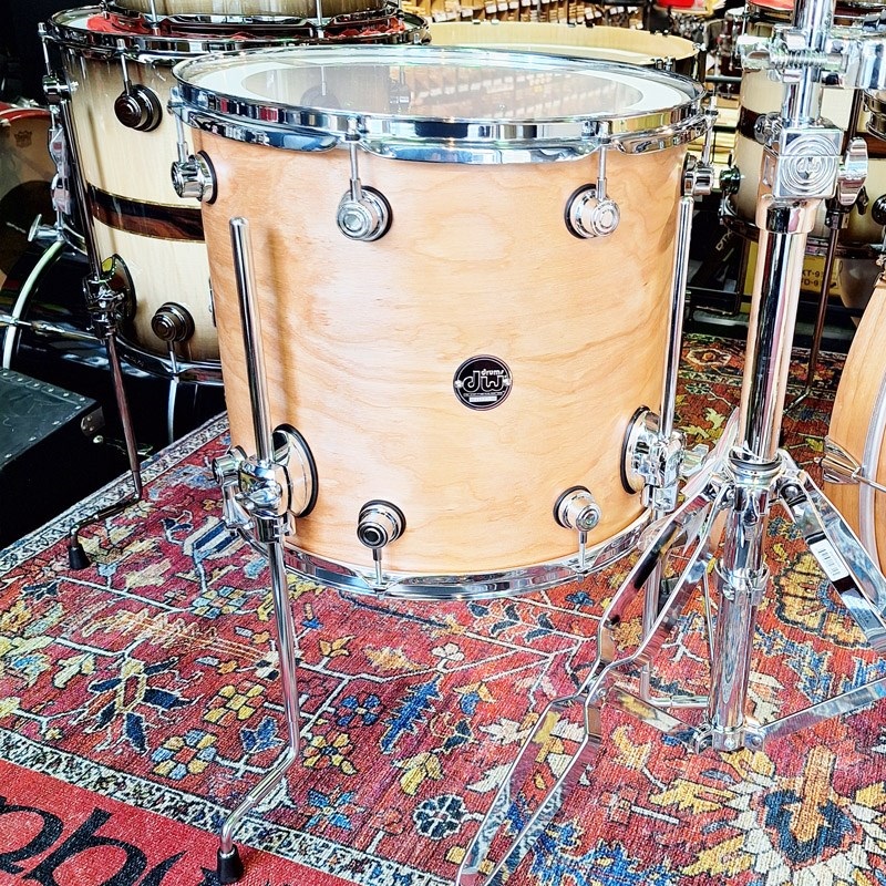 dw Performance Limited Edition Birch 4pc Drum Kit [BD22，FT16，TT12&10/Natural Satin Oil] 画像5