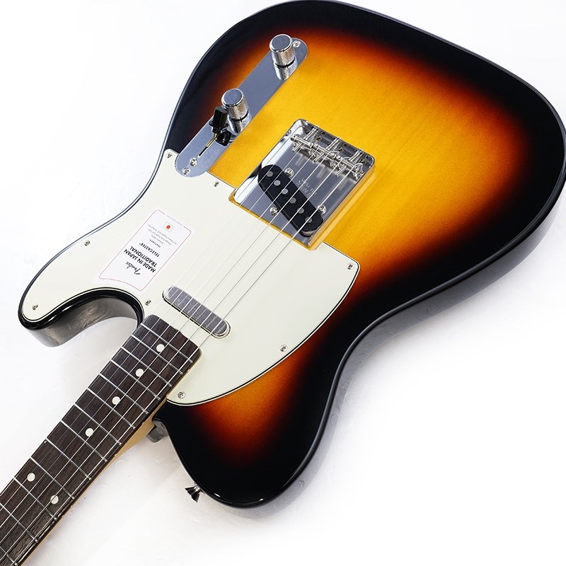 Fender Made in Japan Traditional 60s Telecaster (3-Color Sunburst/Rosewood)【数量限定！！ストラッププレゼント！！】【Fender The Spring Summer 2025 Campaign】 画像5