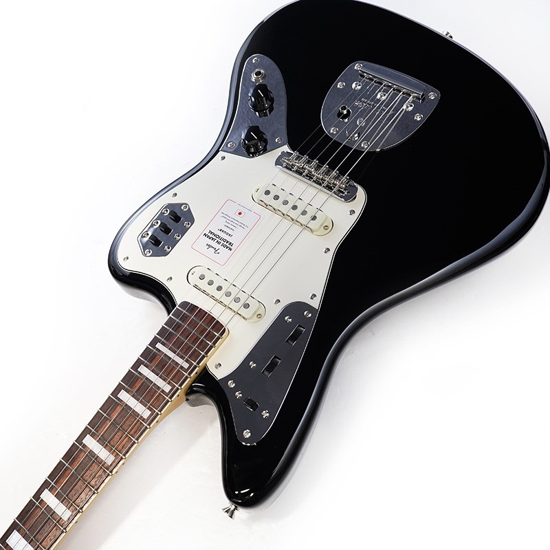 Fender Made in Japan Traditional Late 60s Jaguar (Black/Rosewood