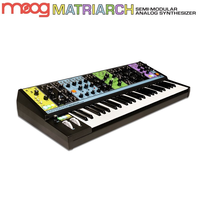 moog MATRIARCH セミモジュラーアナログシンセサイザー MOOG】MATRIARCH ANALOG SYNTH DARK 伝統のオールブラックカラー