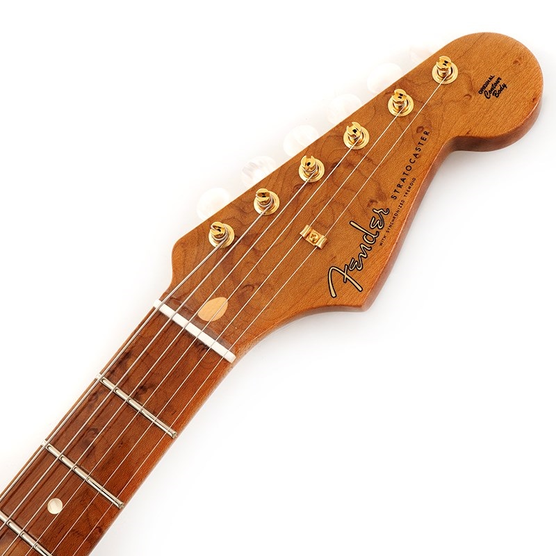 Fender Custom Shop American Custom Stratocaster NOS 1-Piece Roasted 2A Birdseye Maple Neck Fingerboard(Aged White Blonde) 【SN.XN18024】 画像6