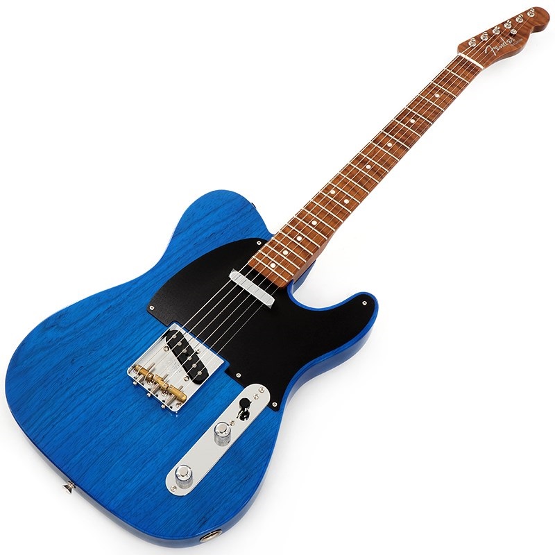 Fender Custom Shop American Custom Telecaster NOS 1-Piece Roasted 3A Flame Maple Neck Fingerboard (Sapphire Blue Transparent) 【SN.R140712】 画像1