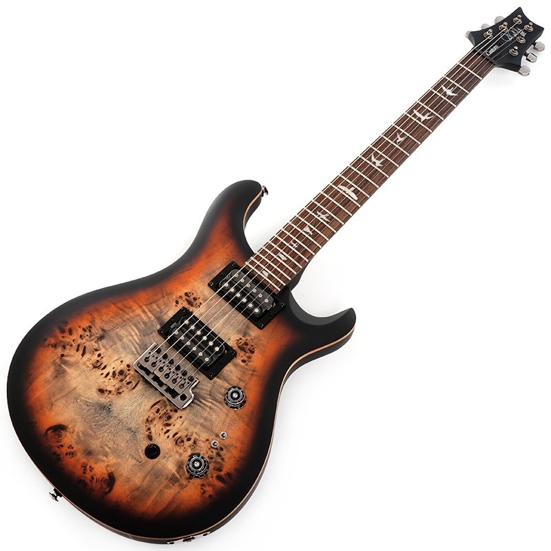 P.R.S. SE Custom 24-08 Poplar Burl Limited Edition (Charcoal Cherry Midnight Burst) 画像1