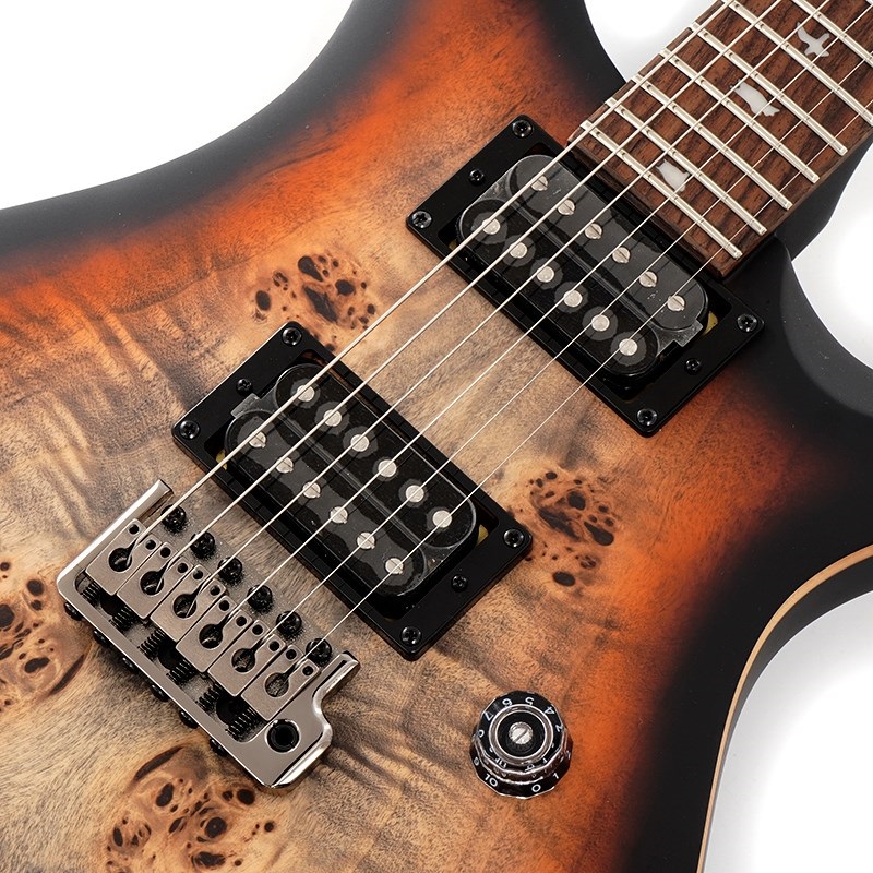 P.R.S. SE Custom 24-08 Poplar Burl Limited Edition (Charcoal Cherry Midnight Burst) 画像3