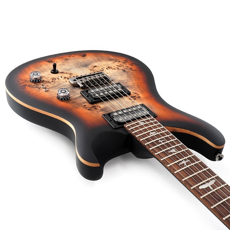 P.R.S. SE Custom 24-08 Poplar Burl Limited Edition (Charcoal Cherry Midnight Burst) 画像8