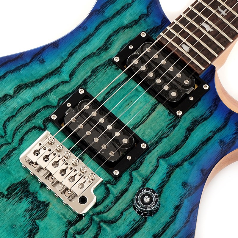 P.R.S. SE Custom 24 Burled Ash Limited Edition (Lake Blue) 画像3