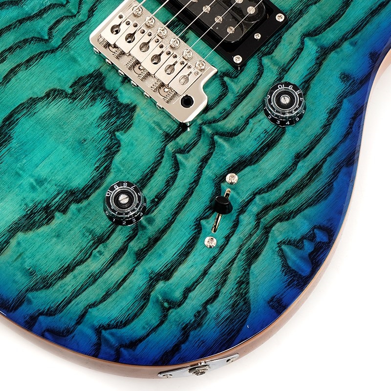 P.R.S. SE Custom 24 Burled Ash Limited Edition (Lake Blue) 画像4