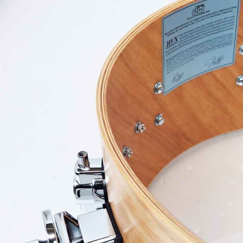 dw DRPS6514SSSN-B [Performance Limited Edition Birch 14×6.5 Snare Drum//Natural Satin Oil] 画像9
