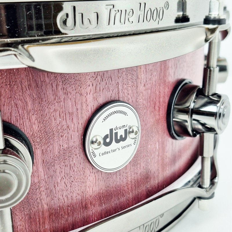 dw DRU20414SSN101[Collector's PURE Purpleheart Pi Snare Drum/14×3.14/Natural Satin Oil w/Black Nickel Hardware] 画像2