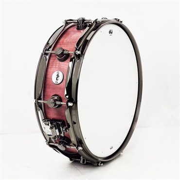 dw DRU20414SSN101[Collector's PURE Purpleheart Pi Snare Drum/14×3.14/Natural Satin Oil w/Black Nickel Hardware] 画像3