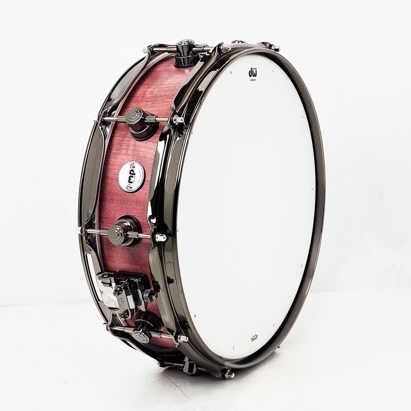 dw DRU20414SSN101[Collector's PURE Purpleheart Pi Snare Drum/14×3.14/Natural Satin Oil w/Black Nickel Hardware] 画像3