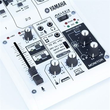 ヤマハ YAMAHA AG03 MK2 W 3チャンネル ライブストリーミング