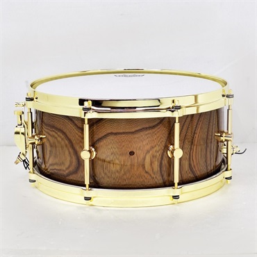 CANOPUS HS-1465-BR [Zelkova Snare Drum 14×6.5/Gold Hardware]【Aerial Case（エアリアルケース）付属】 画像1