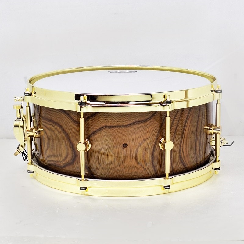 CANOPUS HS-1465-BR [Zelkova Snare Drum 14×6.5/Gold Hardware]【Aerial Case（エアリアルケース）付属】 画像1