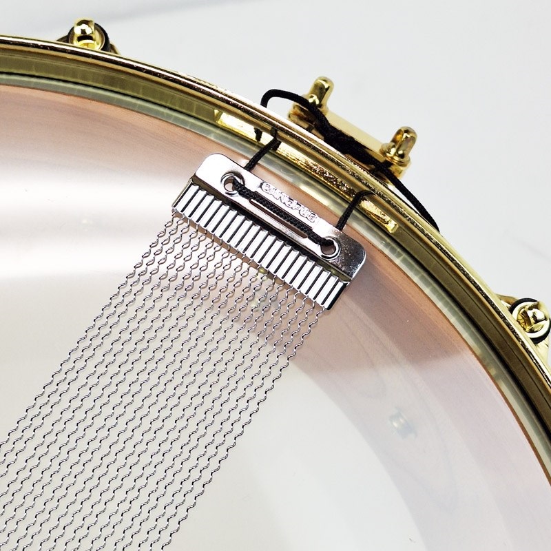 CANOPUS HS-1465-BR [Zelkova Snare Drum 14×6.5/Gold Hardware]【Aerial Case（エアリアルケース）付属】 画像7