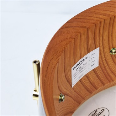 CANOPUS HS-1465-BR [Zelkova Snare Drum 14×6.5/Gold Hardware]【Aerial Case（エアリアルケース）付属】 画像9