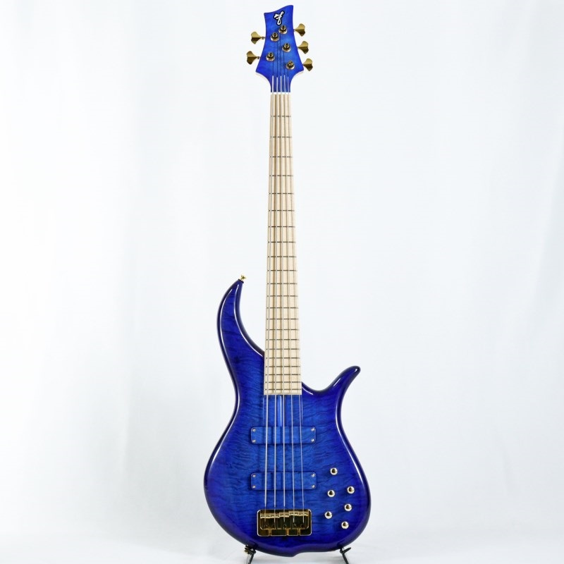 F-bass BN5QM-TL [Quilted Maple Top] (Transparent Blue) 【50周年記念 超得クーポン10%OFF対象品】 画像1
