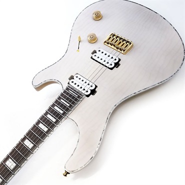 Mayones Regius6 エレキギター 自然木仕上げ ハードケース付 MAYONES REGIUS 6 Trans Natural Fade Blue Burst Out エレキ