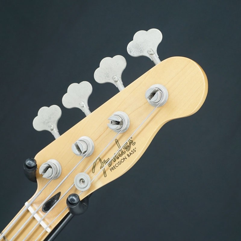 Used Fender Cabronita Precision Bass Guitar Black | Cream