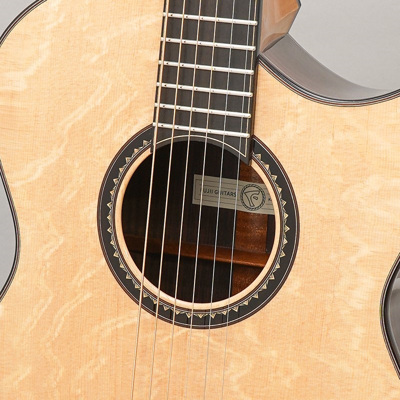FUJII GUITARS OOscw Bearclaw Sitka Spruce/Indian Rosewood 【イケベ楽器店創業50周年記念限定モデル】 フジイギターズ 画像6