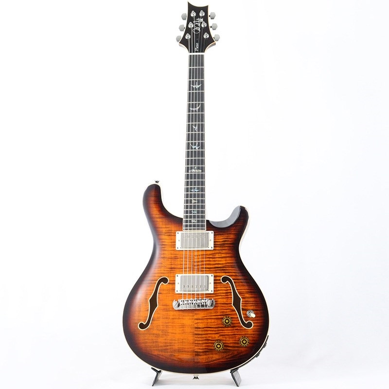 P.R.S. SE Hollowbody II Piezo (Orange Tiger Smokeburst