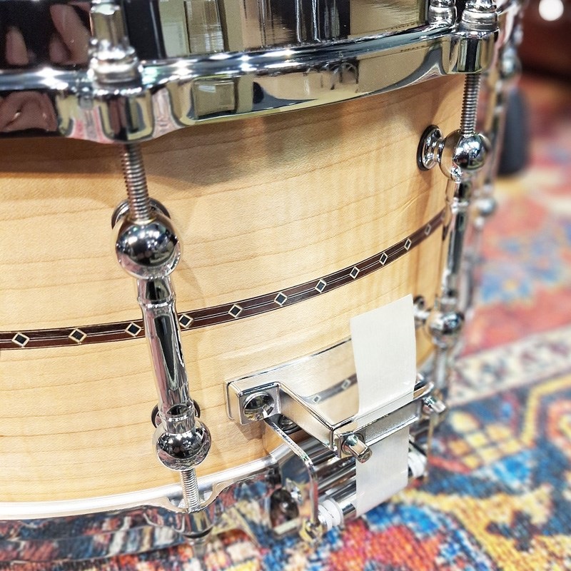 TAMA TLCM1465SI-OCM [STAR Reserve Snare Drum / Solid Curly Maple 14 × 6.5 全面当たり仕様]【イケベ楽器店創業50周年記念モデル】 画像7