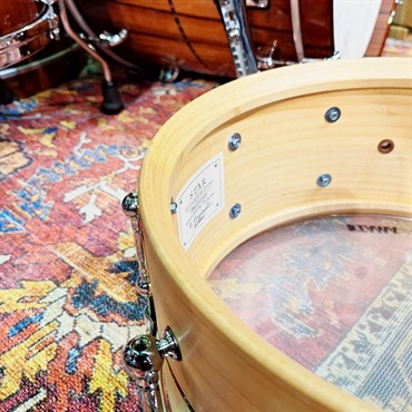 TAMA TLCM1465SI-OCM [STAR Reserve Snare Drum / Solid Curly Maple 14 × 6.5 全面当たり仕様]【イケベ楽器店創業50周年記念モデル】 画像10