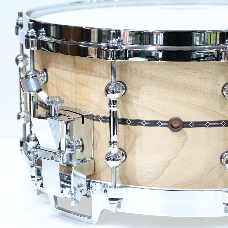 TAMA TLCM1465SI-OCM [STAR Reserve Snare Drum / Solid Curly Maple 14''×6.5'' 全面当たり仕様]【イケベ楽器店創業50周年記念モデル】 画像2