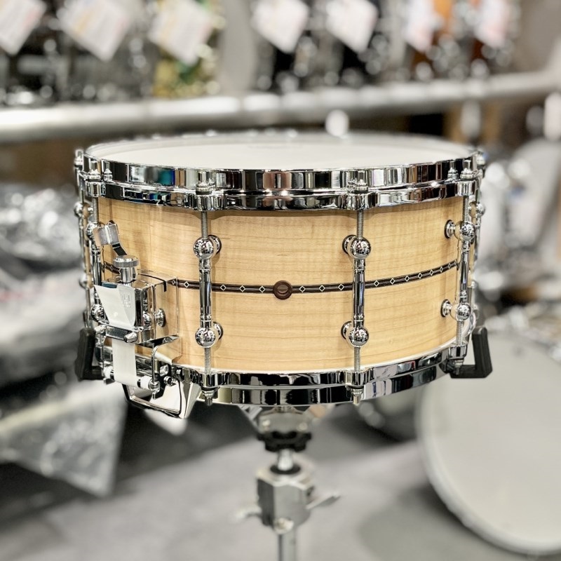 TAMA TLCM1465SI-OCM [STAR Reserve Snare Drum / Solid Curly Maple 14 × 6.5 全面当たり仕様]【イケベ楽器店創業50周年記念モデル】 画像1