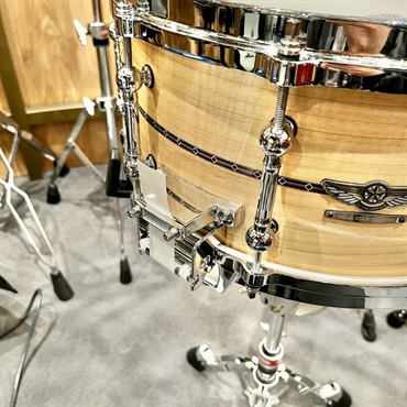 TAMA TLCM1465SI-OCM [STAR Reserve Snare Drum / Solid Curly Maple 14 × 6.5 全面当たり仕様]【イケベ楽器店創業50周年記念モデル】 画像3