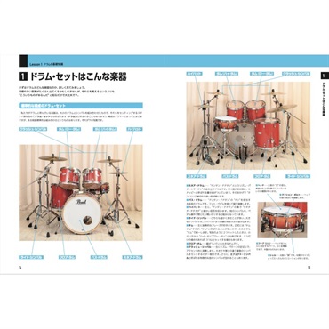 リットーミュージック 人気曲ではじめる！ ドラム ビギナーズBOOK[書籍] 画像1